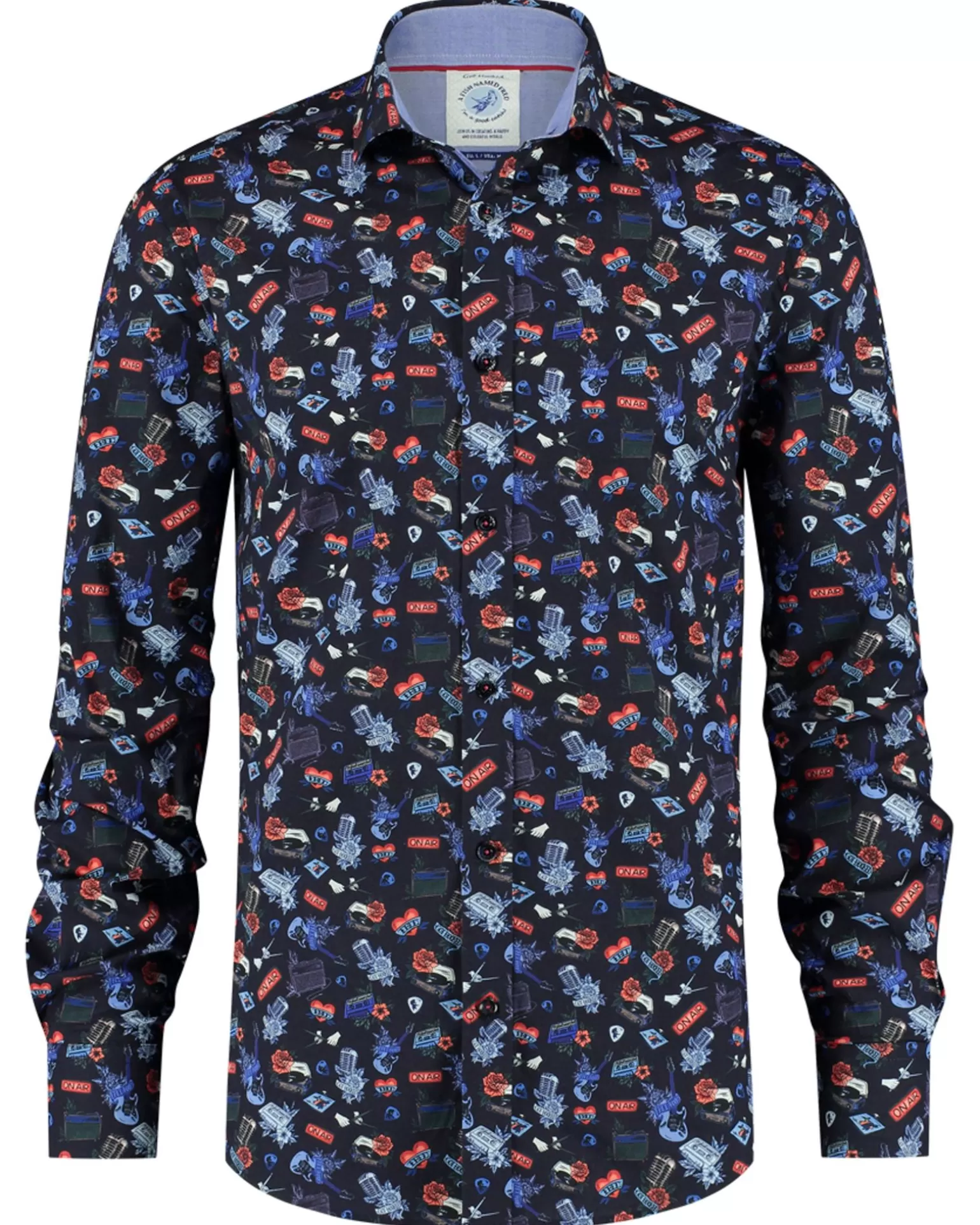 Trendy Overhemd Lm>A Fish Named Fred Best Sale