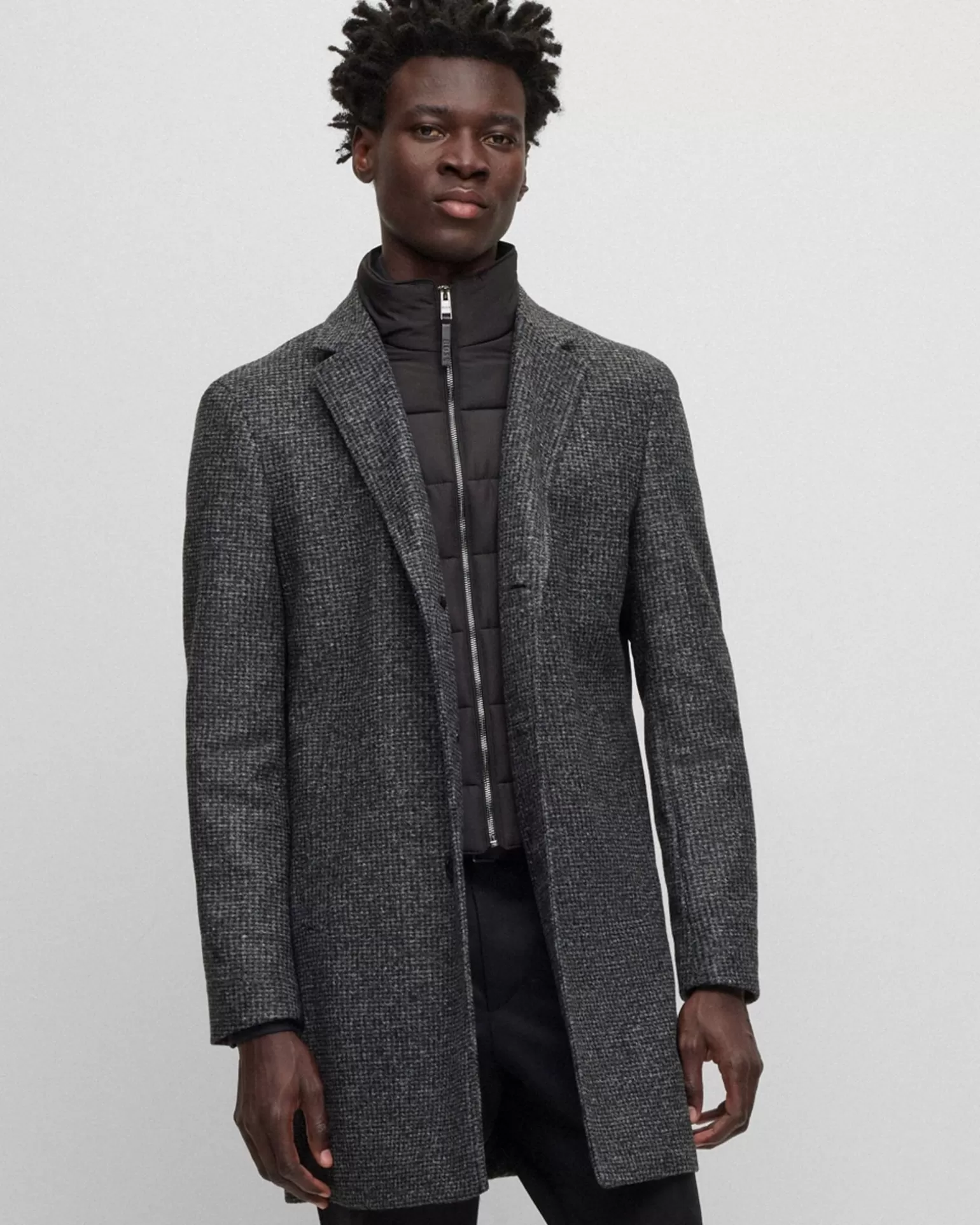 Boss Hyde Mantel>Boss Menswear Cheap