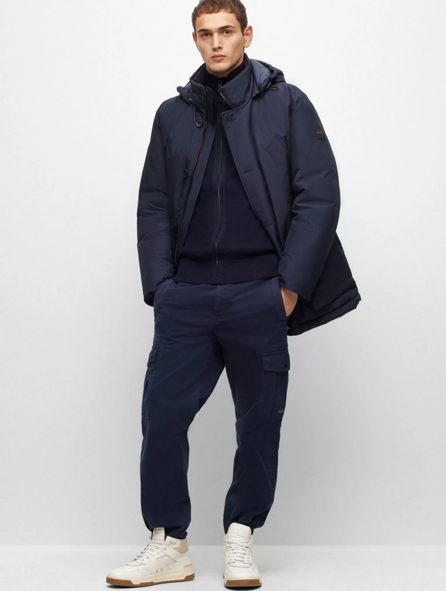 Boss Osiass Parka>Boss Casual Clearance
