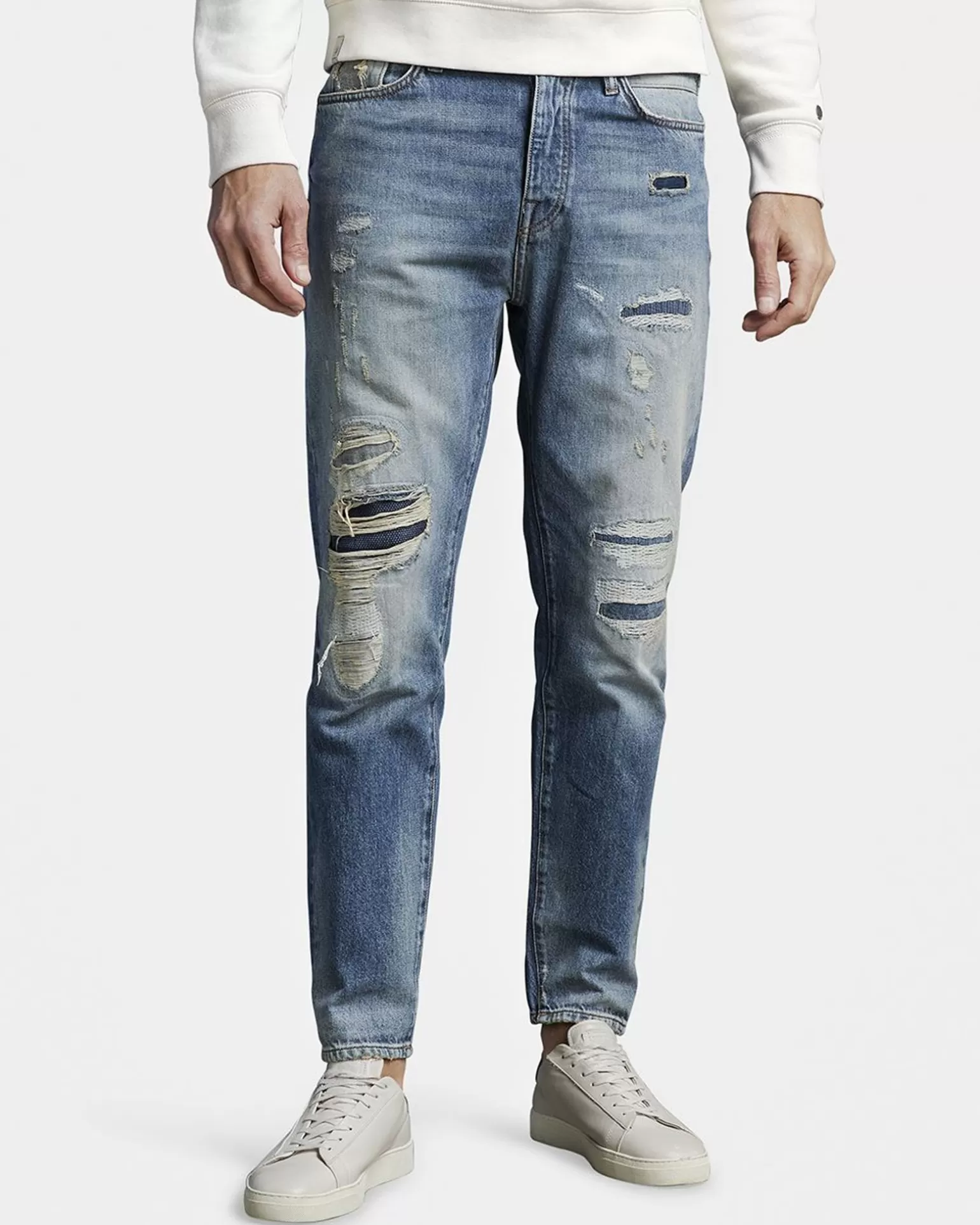 Cuda Tapered Fit Jeans>Cast Iron Outlet