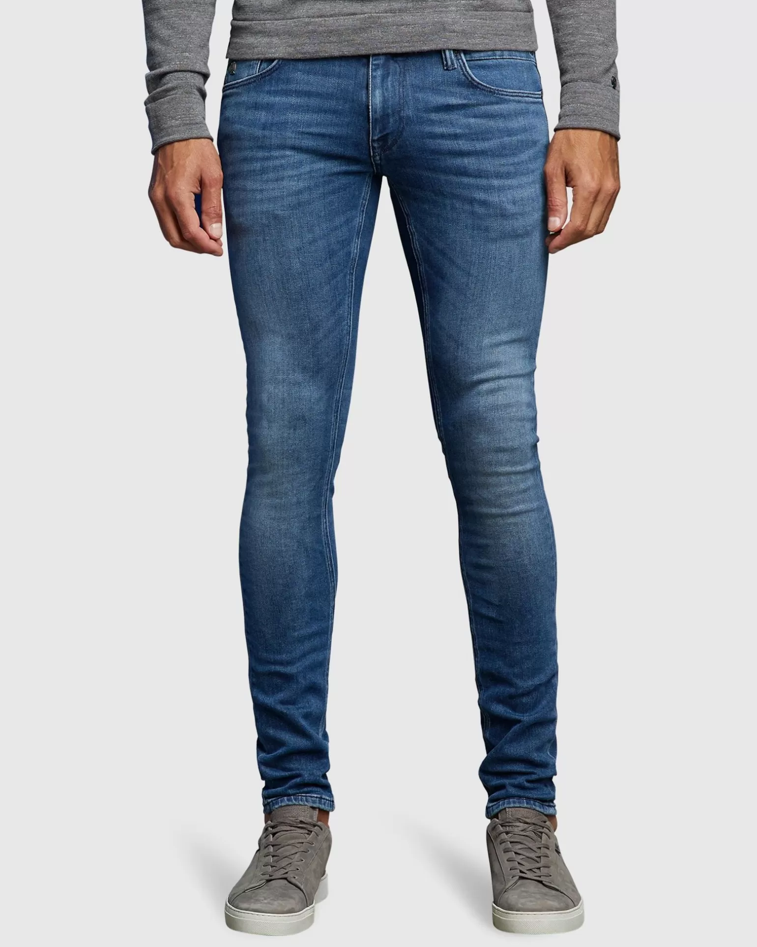 Fander Super Slim Jeans>Cast Iron Flash Sale