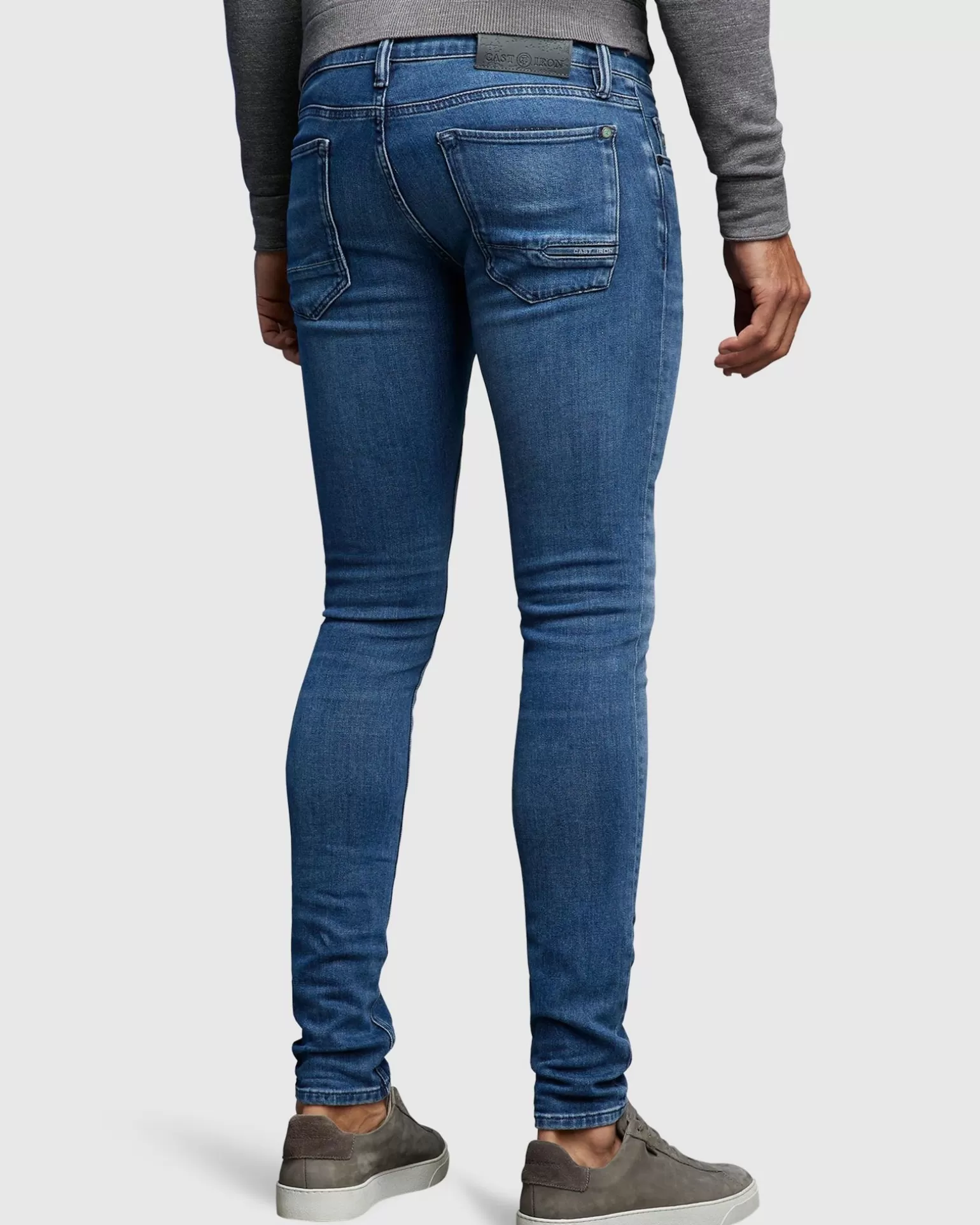 Fander Super Slim Jeans>Cast Iron Flash Sale