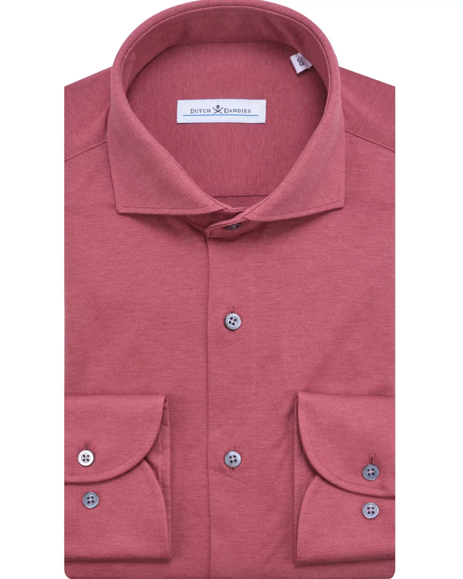 Knitted Slim Fit Overhemd Lm>Dutch Dandies Cheap