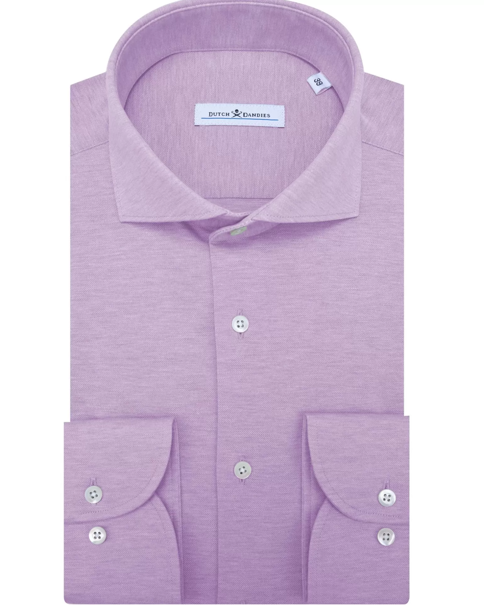 Knitted Slim Fit Overhemd Lm>Dutch Dandies Best