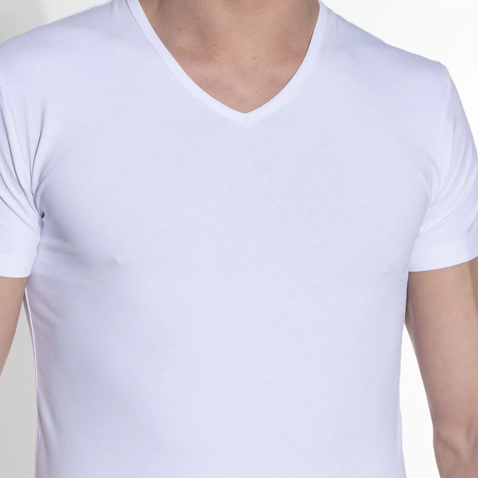 Slim Fit T-Shirt V-Hals>Garage Cheap