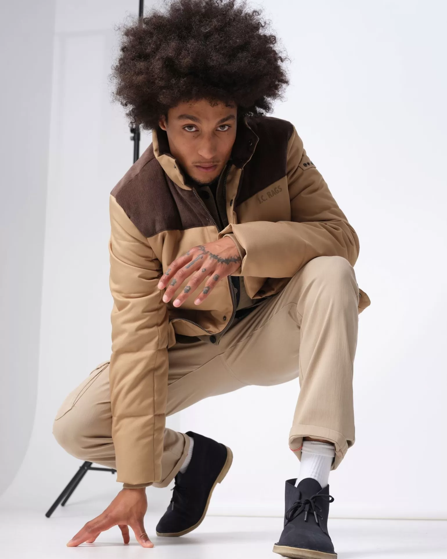 Richard Gewatteerde Jas>J.C. RAGS New