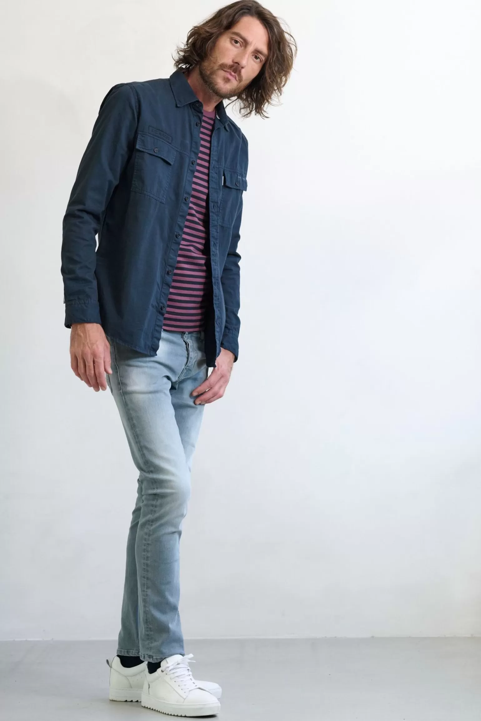 Rowan Casual Overhemd Lm>J.C. RAGS Shop