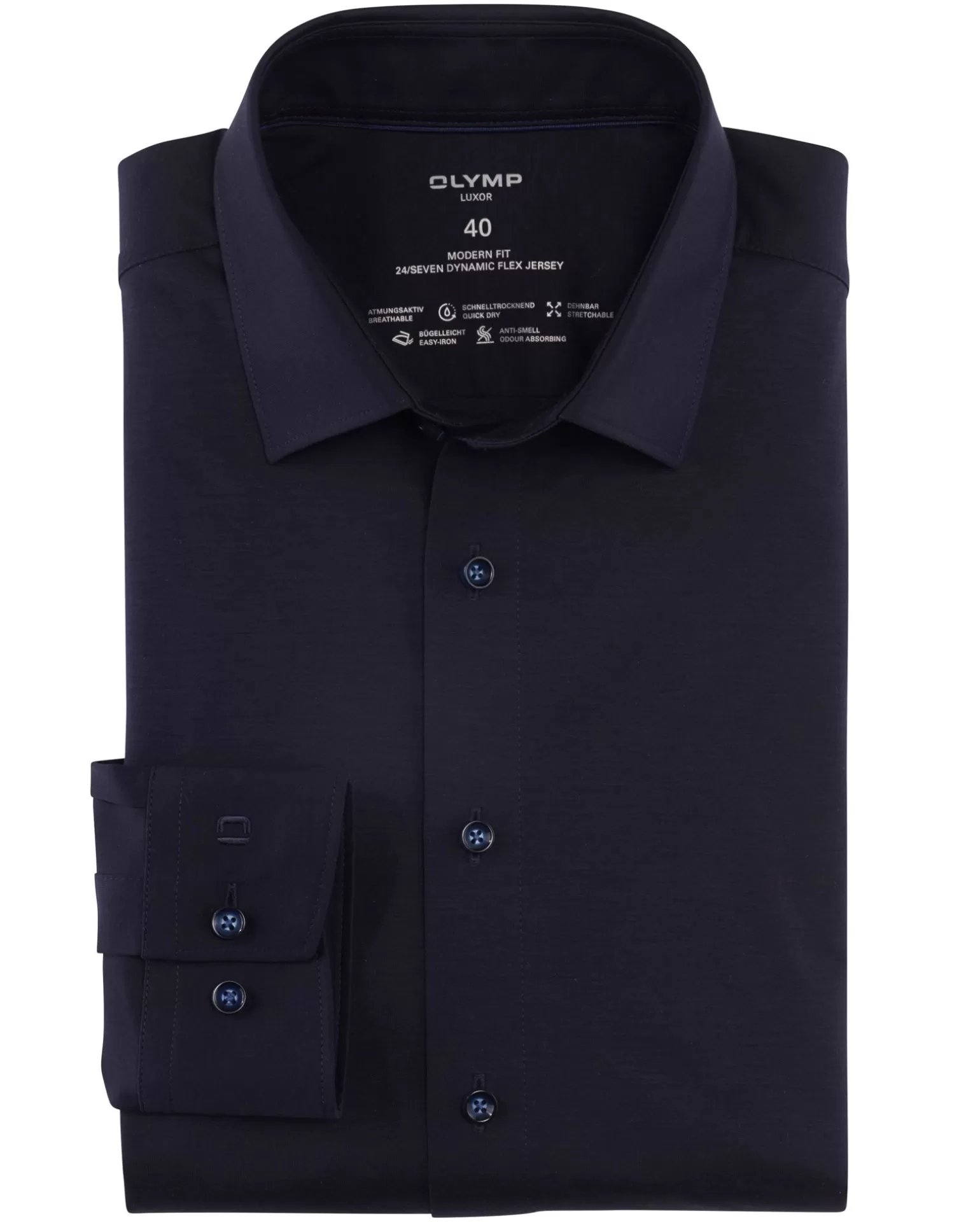 Luxor 24/7 Modern Fit Overhemd Lm>OLYMP Fashion