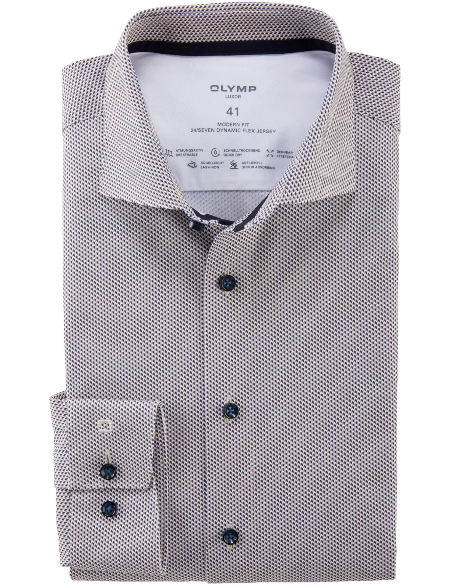 Luxor 24/7 Modern Fit Overhemd Lm>OLYMP Outlet