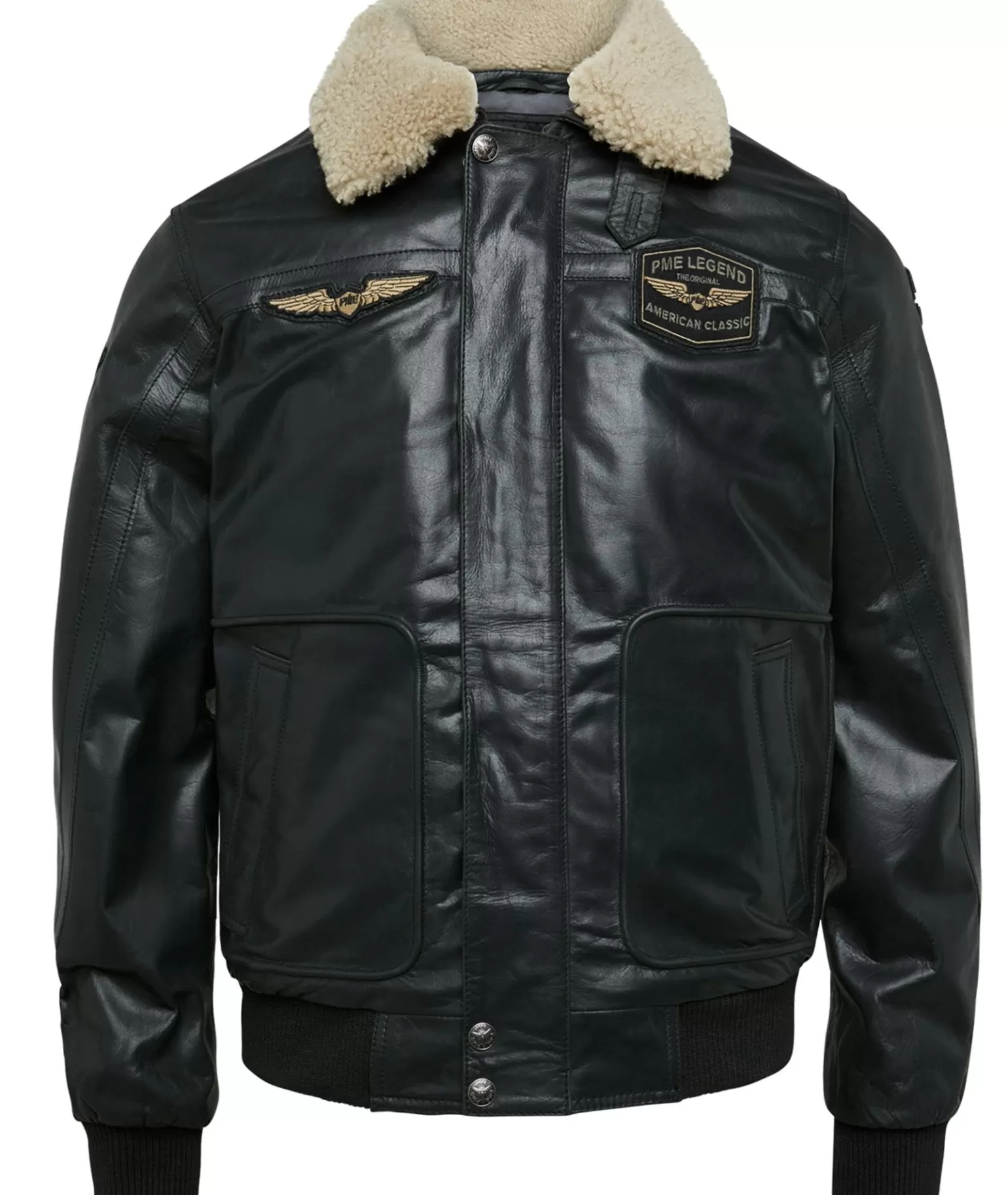 Hudson Bomber Leren Jas>PME Legend Store