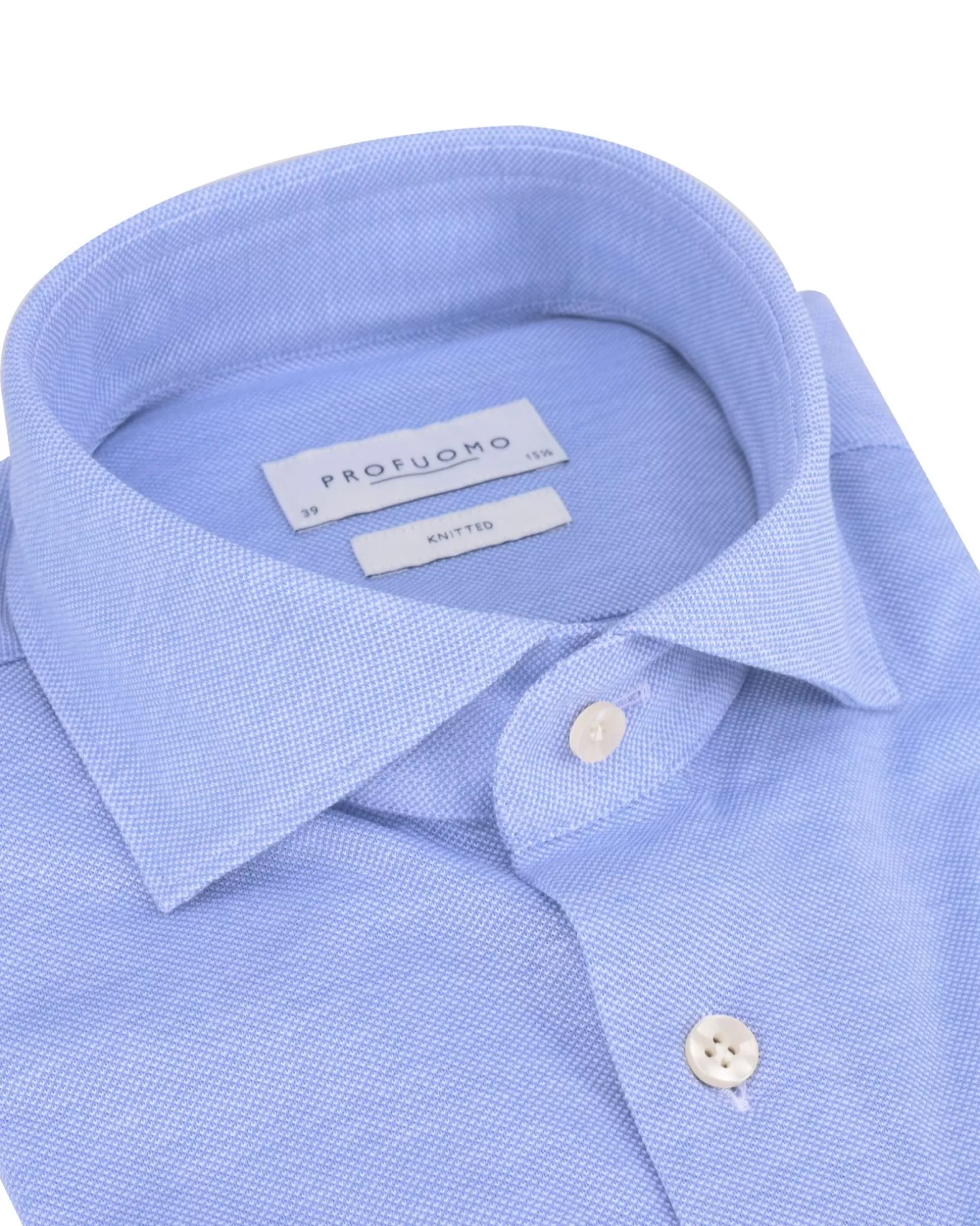 Knitted Mercerised Overhemd Lm>Profuomo Online