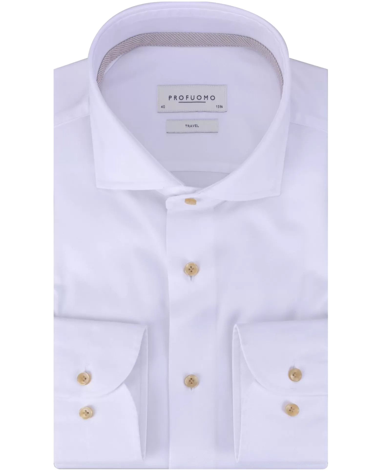 Travel Overhemd Lm>Profuomo New