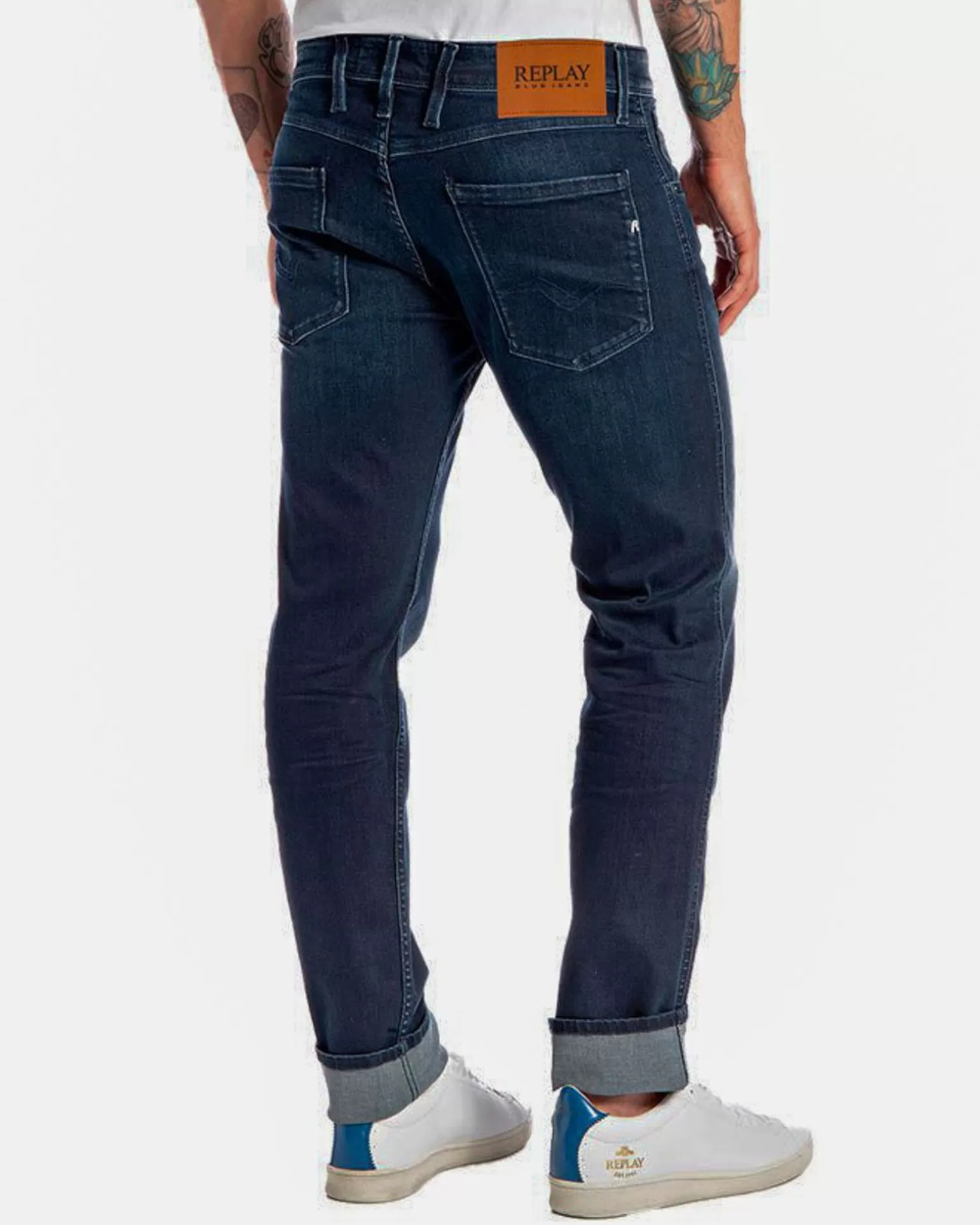 Anbass Powerstretch Jeans>Replay Clearance