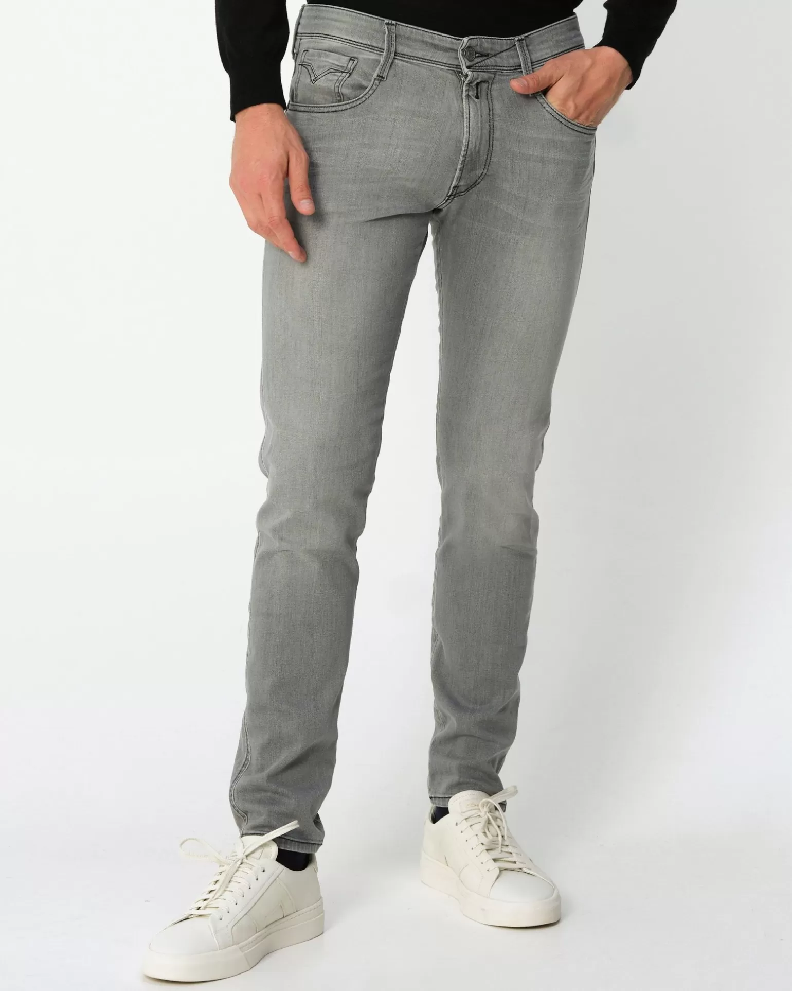 Powerstretch Anbass Jeans>Replay Shop