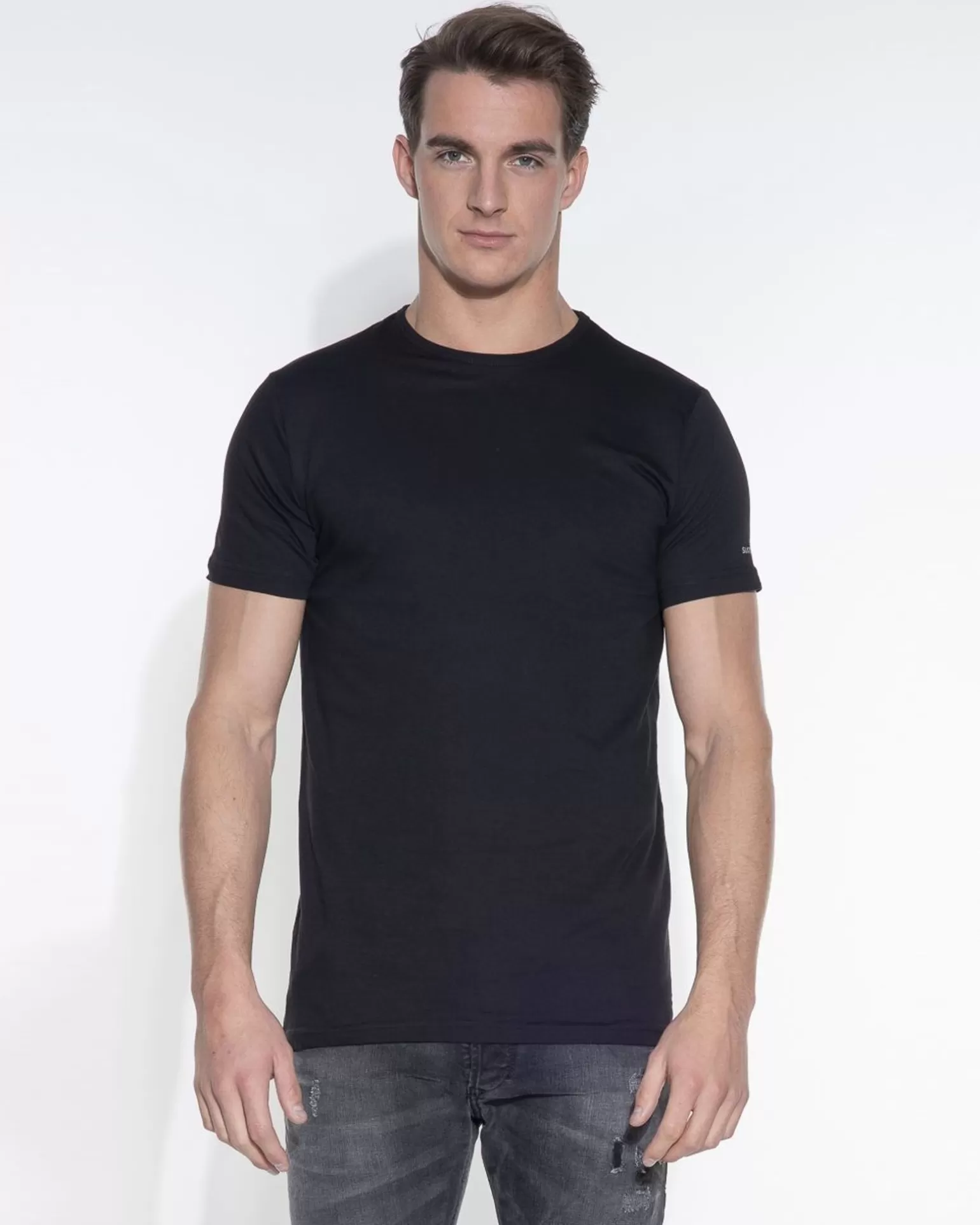 Regular Fit T-Shirt Ronde Hals 2-Pack>Slater Fashion