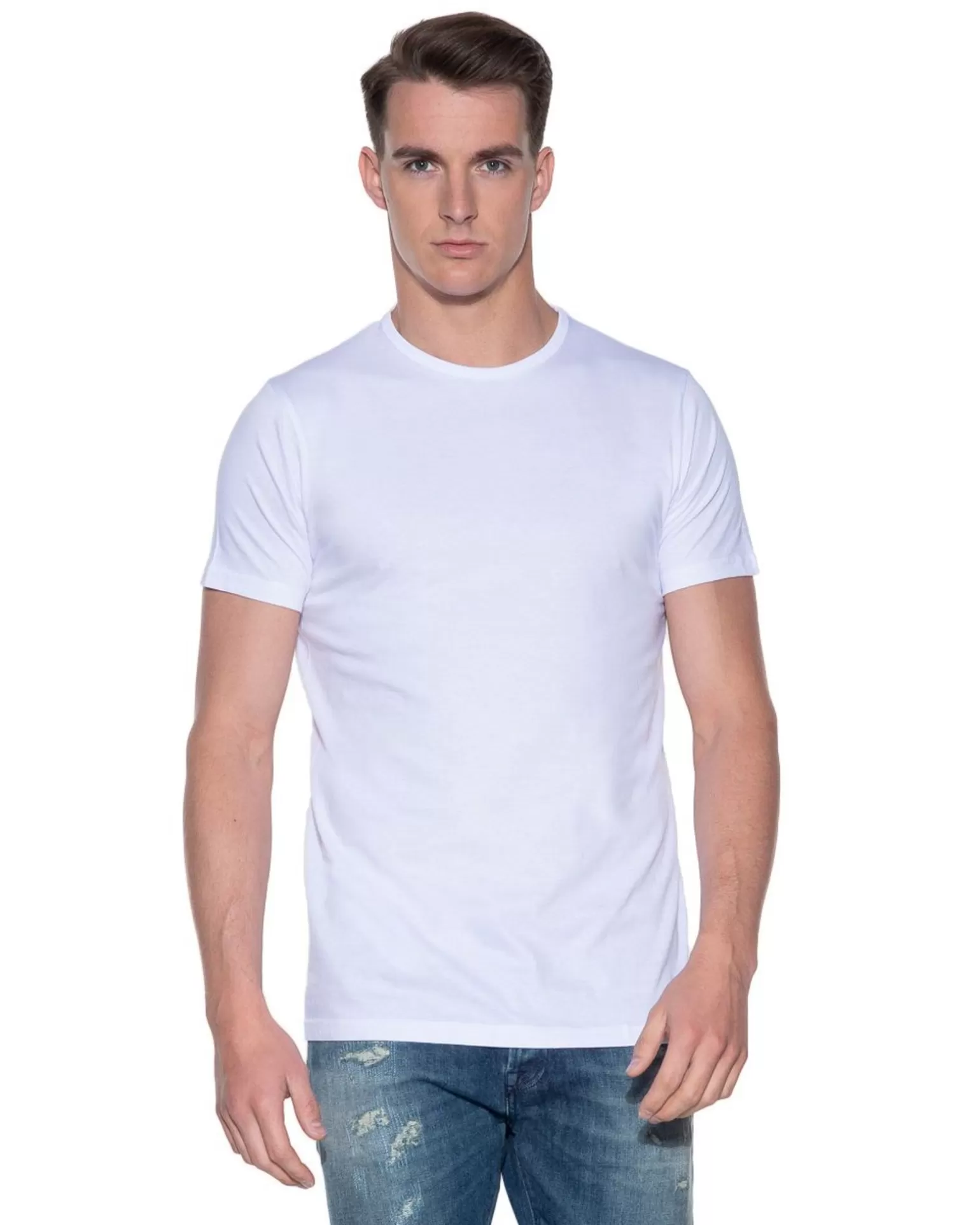 Regular Fit T-Shirt Ronde Hals 2-Pack>Slater Outlet