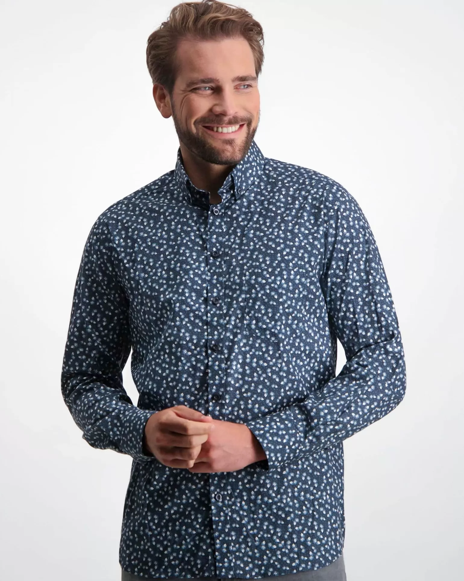 Casual Overhemd Lm>State of Art Fashion