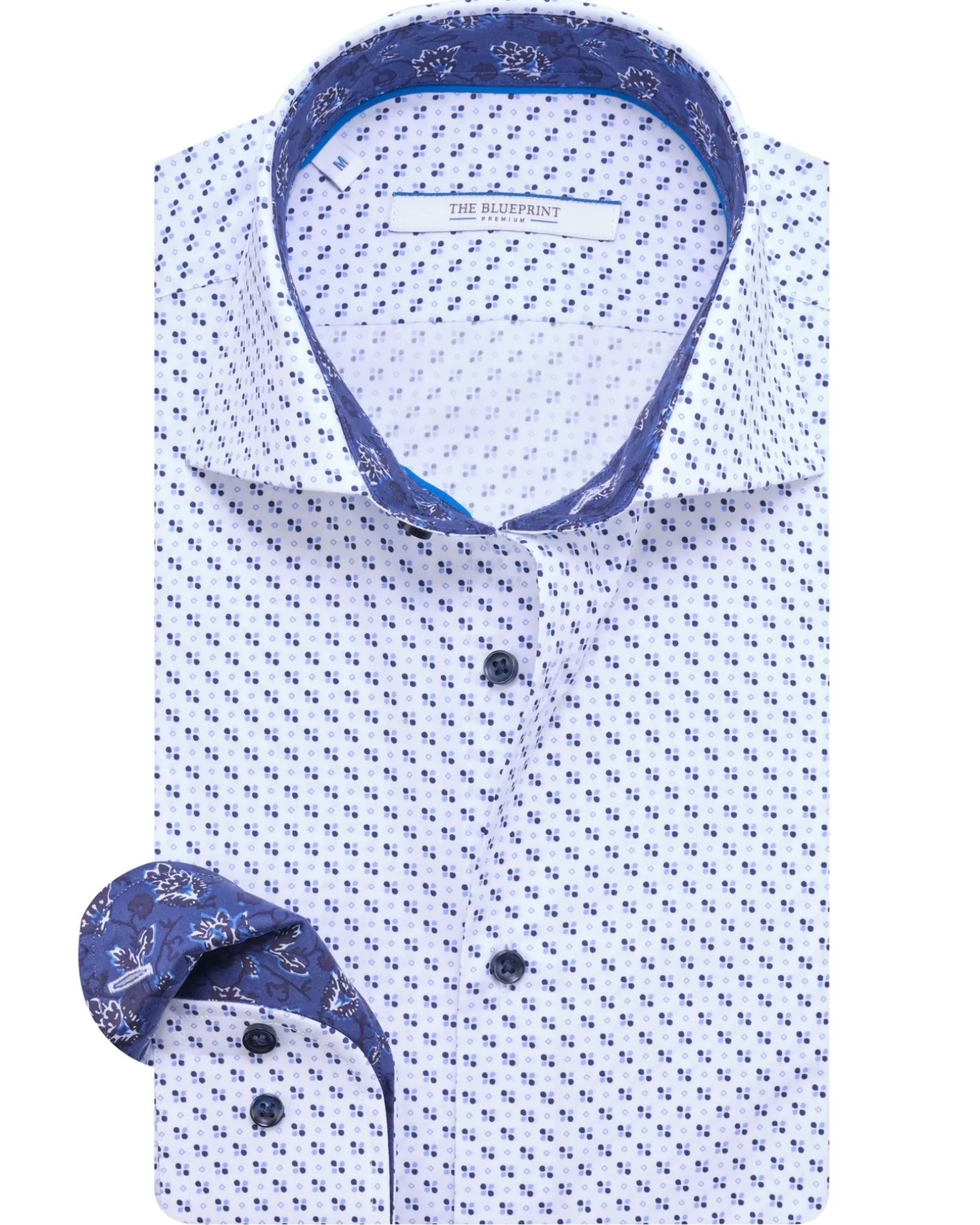 The Blueprint Casual Overhemd Lm>The BLUEPRINT Premium Shop