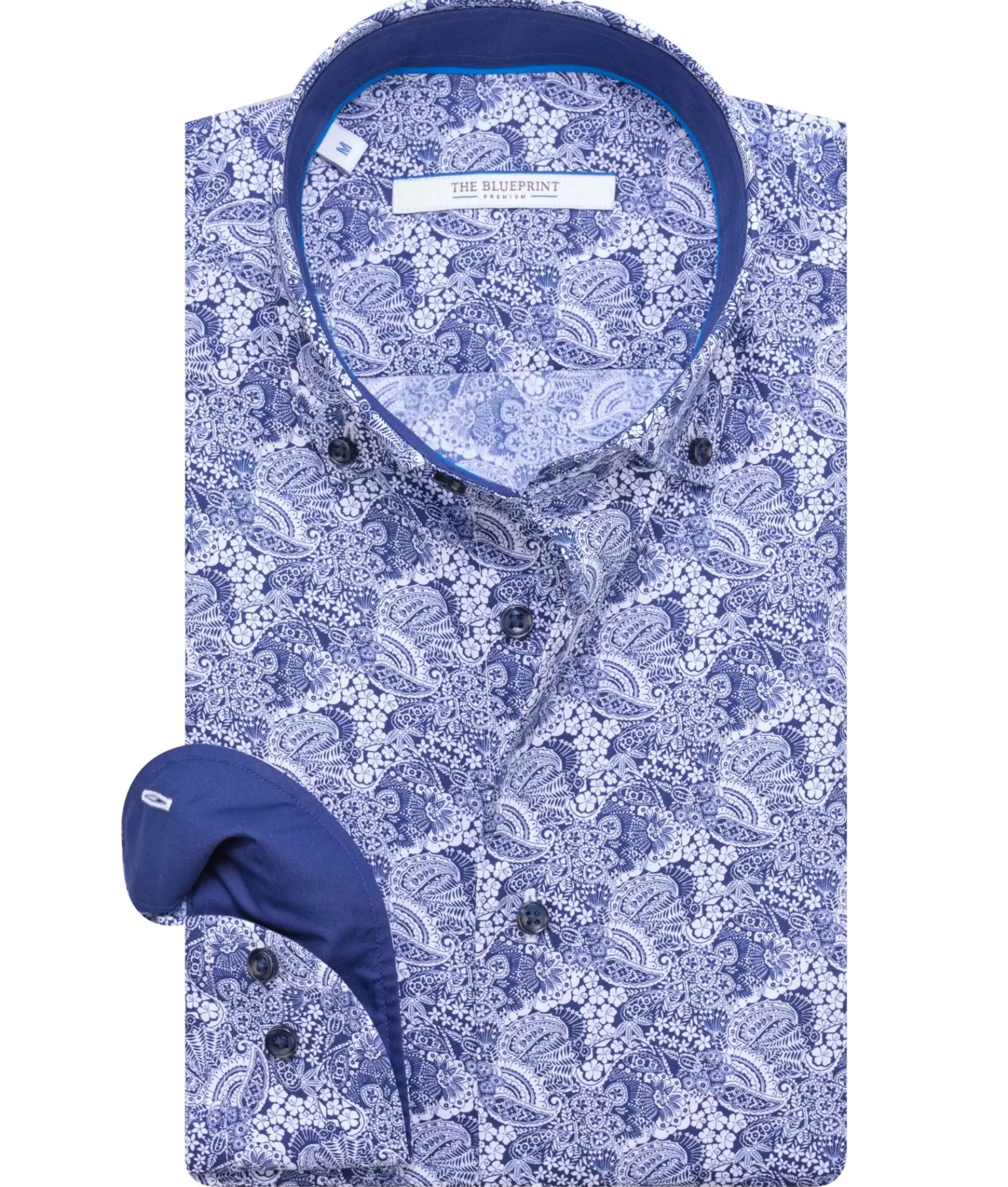 The Blueprint Casual Overhemd Lm>The BLUEPRINT Premium Fashion