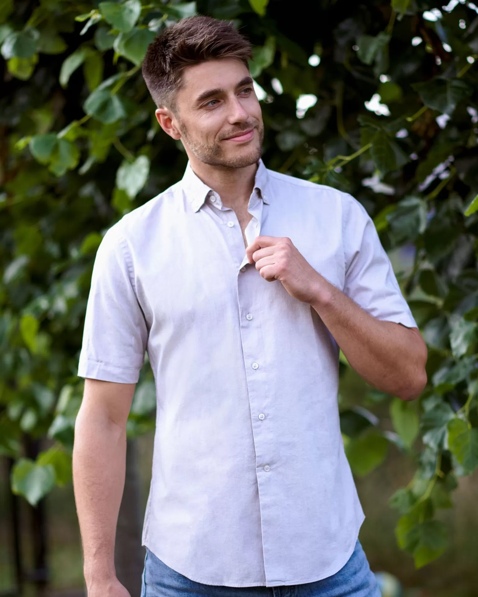 Trendy Overhemd Korte Mouw>The BLUEPRINT Premium Flash Sale