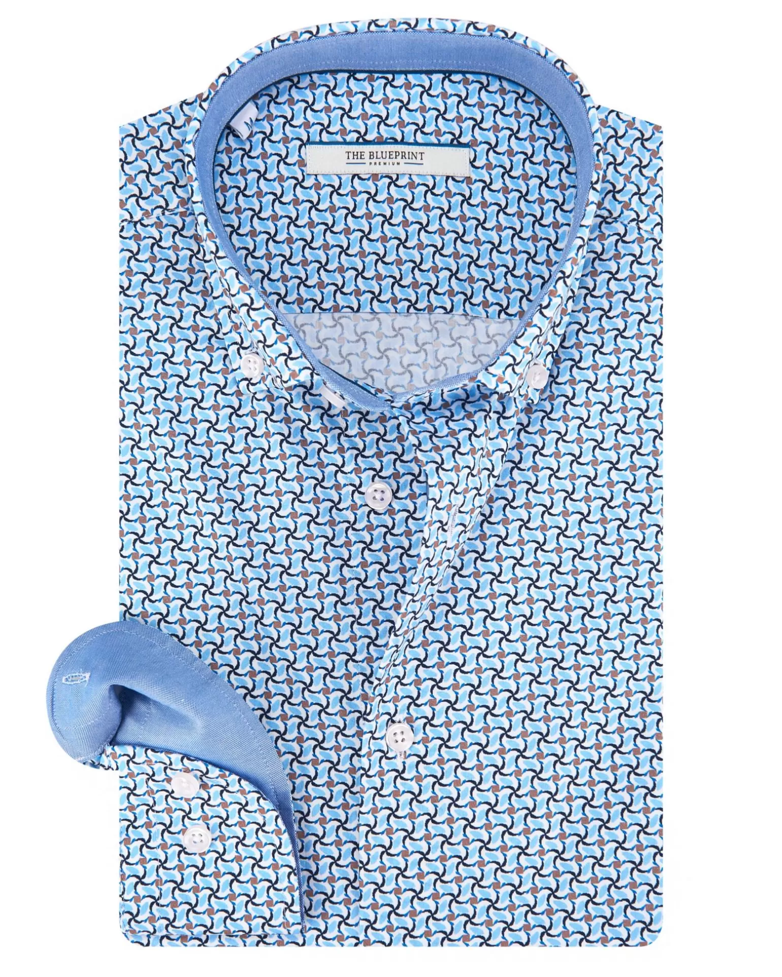 Trendy Overhemd Lm>The BLUEPRINT Premium Discount