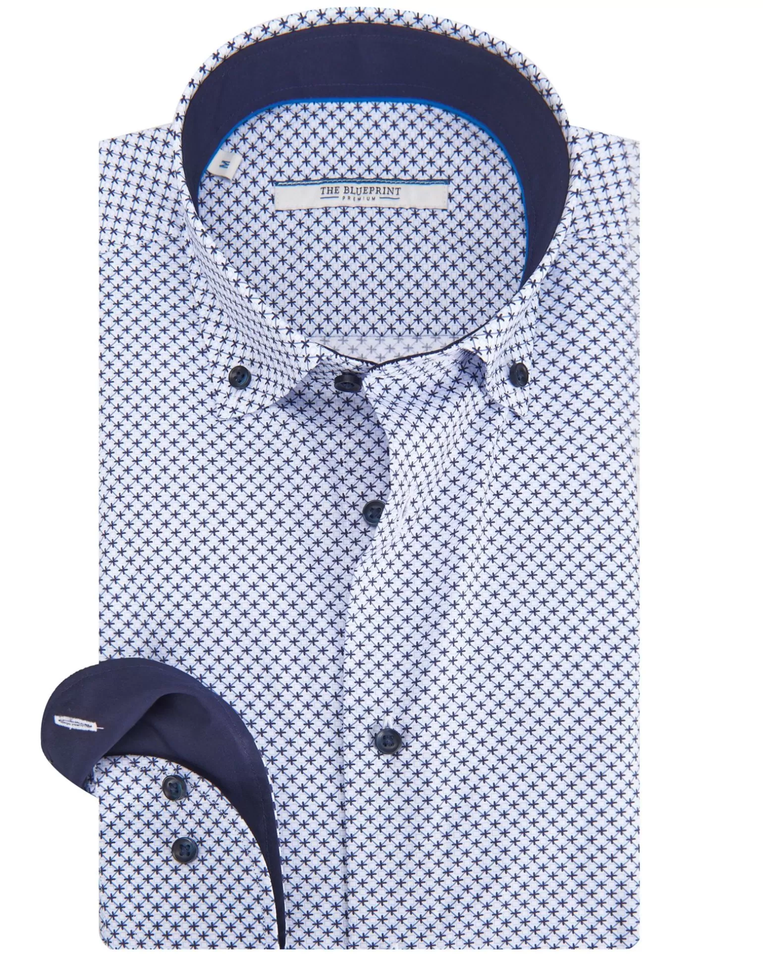 Trendy Overhemd Lm>The BLUEPRINT Premium Fashion